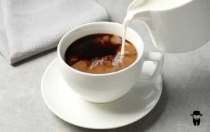 نوشیدن شیر با قهوه